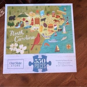 Our State 550pc. North Carolina puzzle